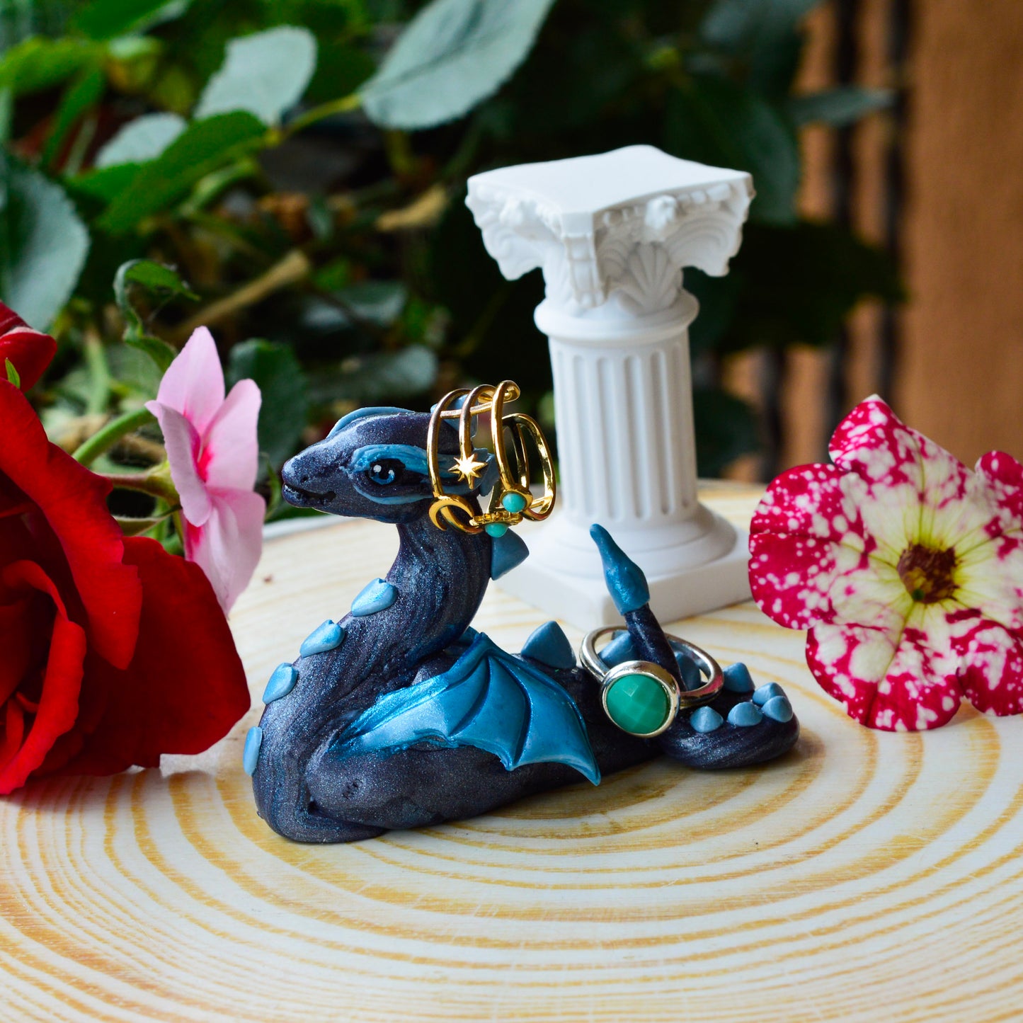 Suport de inele Black Ice Dragon