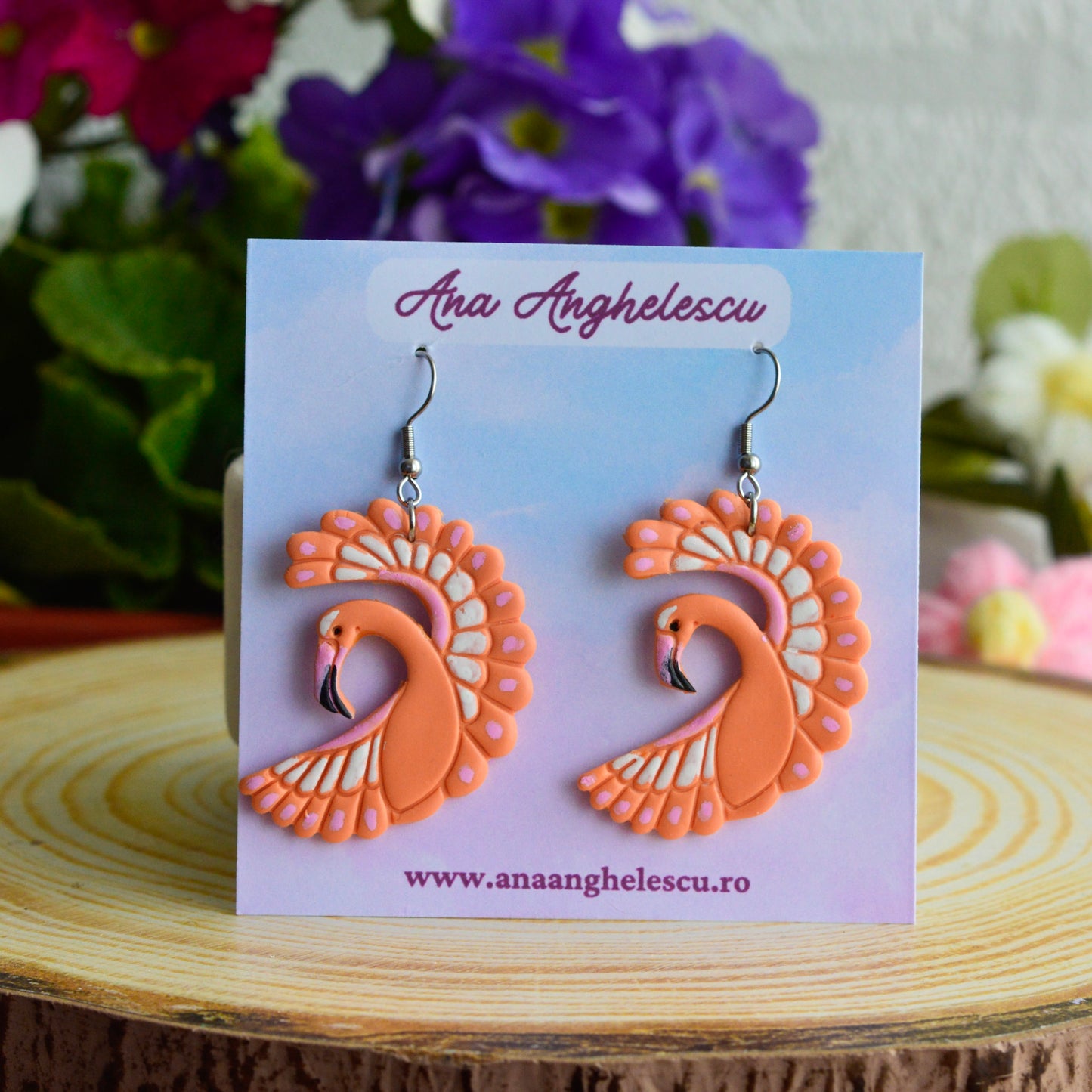 Cercei flamingo