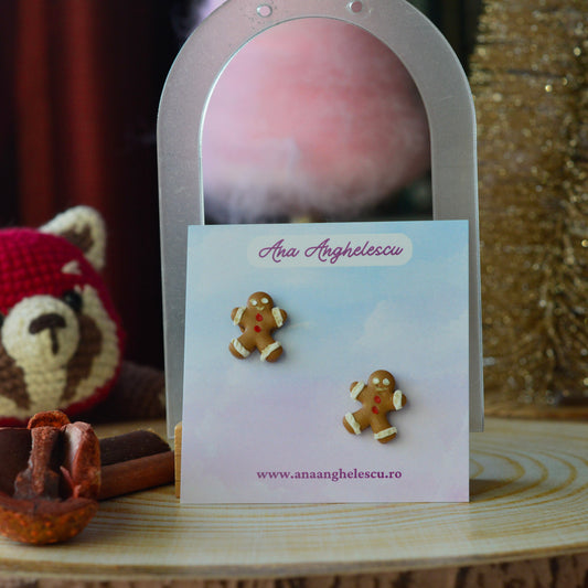 Cercei stud turtă dulce
