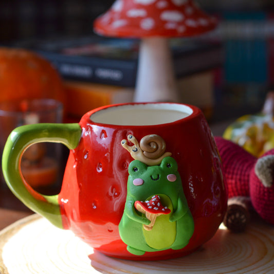 Cană broscuță cute