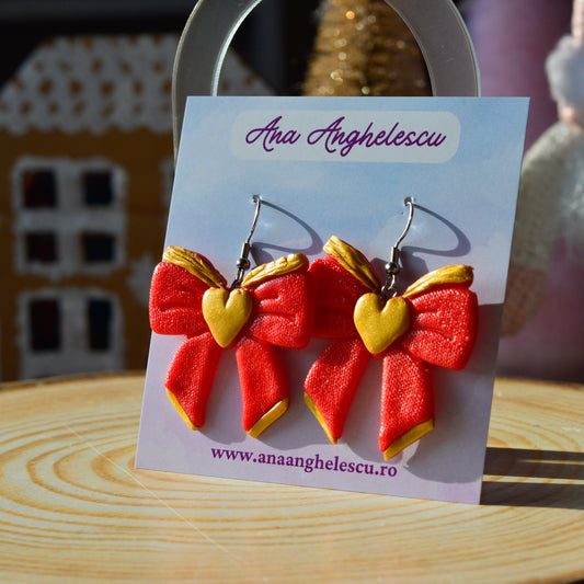 Cercei fundițe mari de Crăciun