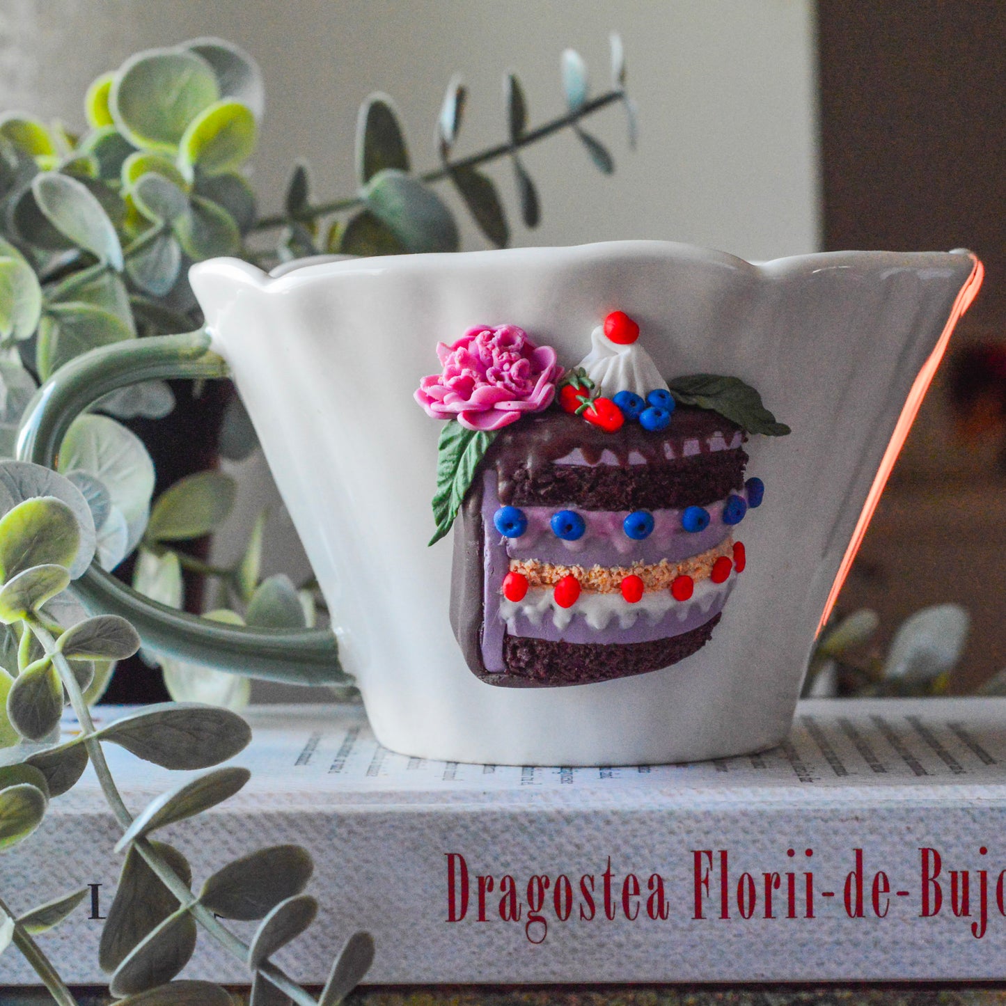 Cană felie de tort