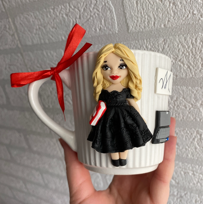 Cană personalizată cu figurină