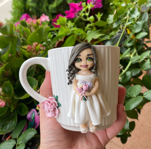 Cană personalizată cu figurină